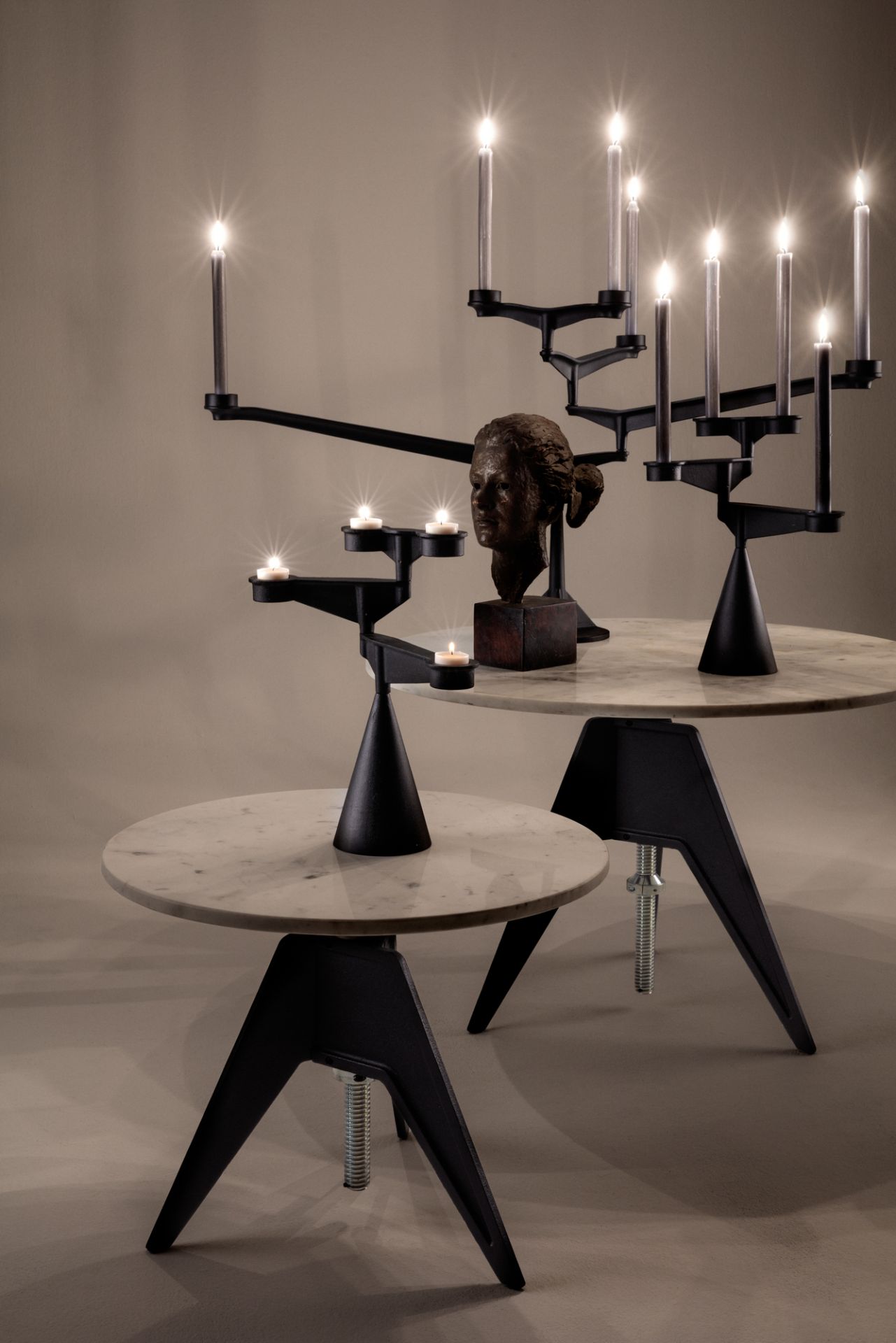 Spin Candelabra Mini Candlestick Tom Dixon TOM DIXON SPT03